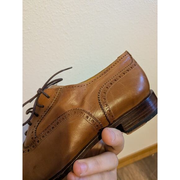 Yanko Semi brogue light brown size 4.5 - Picture 9 of 9